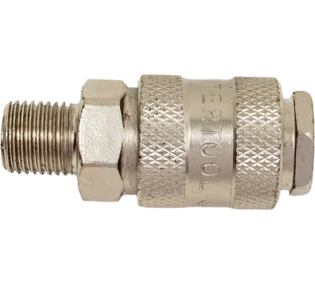 Соединение быстроразъемное (рапид мама - наружная резьба 1/4") INTERTOOL PT-1805