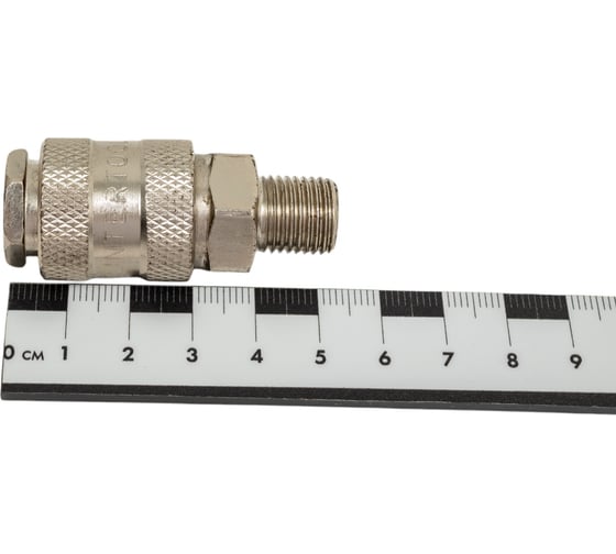Соединение быстроразъемное (рапид мама - наружная резьба 1/4") INTERTOOL PT-1805