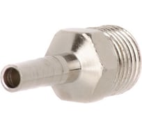 Переходник (наружная резьба 1/4" - елочка 6 мм) для шланга INTERTOOL PT-1843