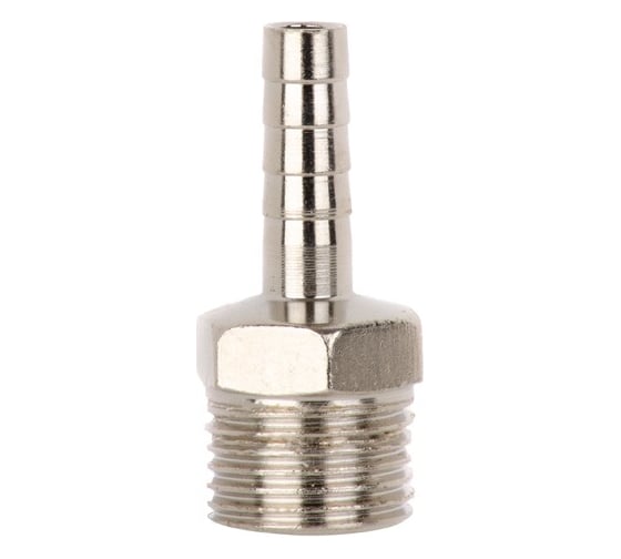 Переходник (наружная резьба 1/4" - елочка 6 мм) для шланга INTERTOOL PT-1843