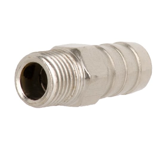 Переходник (наружная резьба 1/4" - елочка 10 мм) для шланга INTERTOOL PT-1845
