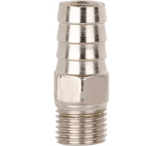 Переходник (наружная резьба 1/4" - елочка 12 мм) для шланга INTERTOOL PT-1846