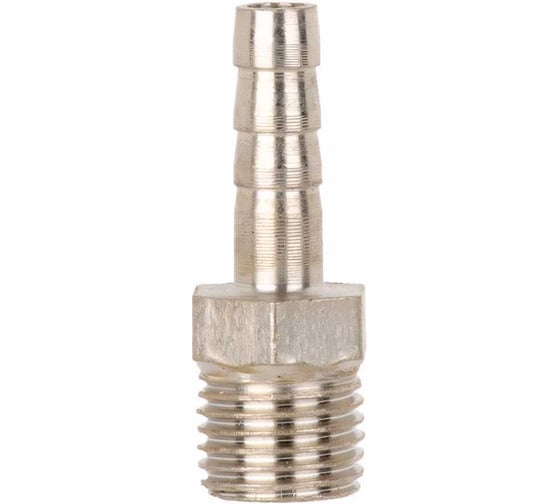 Переходник (наружная резьба 1/4" - елочка 8 мм) для шланга INTERTOOL PT-1844
