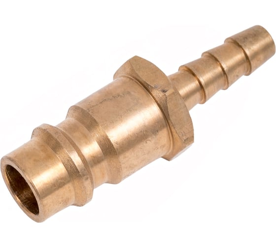 Переходник со шланга на быстросъемное соединение (рапид папа - елочка 6 мм) INTERTOOL PT-1821 1