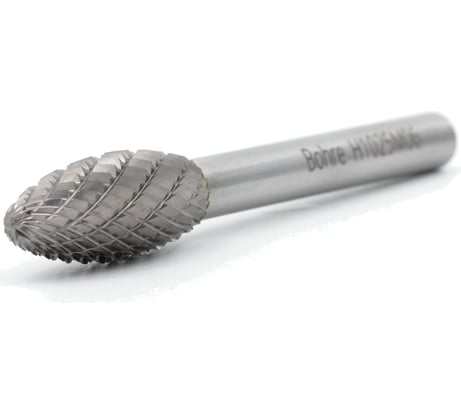 Борфреза твердосплавная Bohre пламевидная, тип H 10-25-М-06-L70 КБ001439