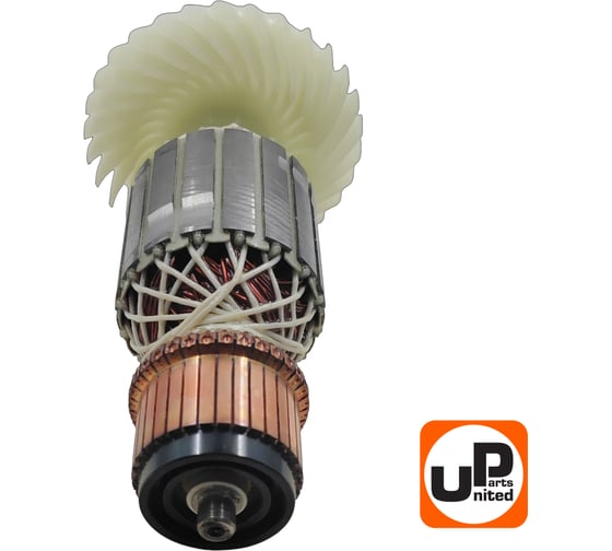 Якорь для BOSCH GWS19-180/GWS20-180/GWS20-180H/GWS20-230/GWS20-230H/PWS20-230/PWS20-230J (аналог 1604011252) UNITED PARTS 90-0160