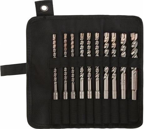 Набор буров по железобетону (10 шт; 6-14 мм; SDS-plus) Inforce 11-01-642