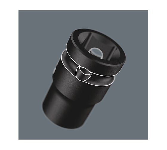 Магнитный держатель c торцовыми головками B Impaktor 1, 10 предметов 9607 WERA WE-005451