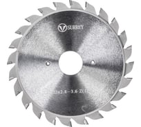 Пила дисковая DIA подрезная 120x22x2.8-3.6/2.2 мм, Z12+12 F Surrey TL00000015