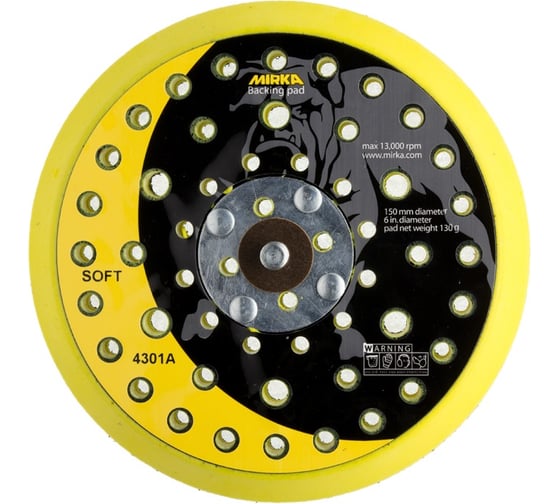 Диск-подошва Abranet Backing Pad (150 мм; 5/16"; 51 отв-е) MIRKA 8297692111 1