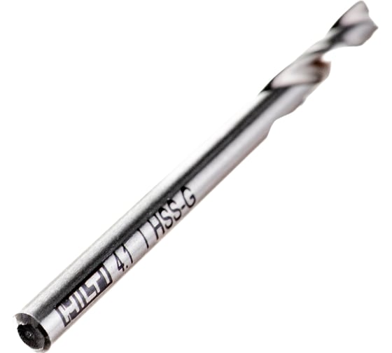 Сверло спиральное HSS (10 шт; 4.1x55 мм) Hilti 286592