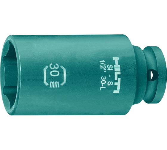 Головка ударная 6-гранная удлиненная SI-S (30 мм; 1/2DR) Hilti 2070399 1