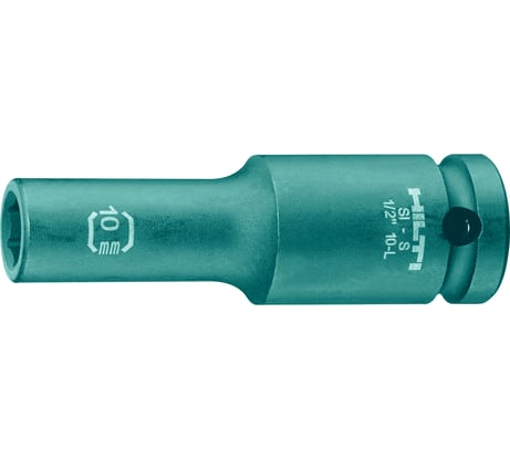 Головка ударная 6-гранная удлиненная SI-S (10 мм; 1/2DR) Hilti 2070387