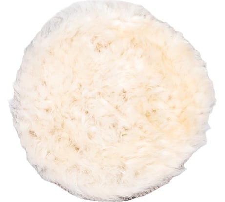 Круг полировальный из искусственной шерсти (180 мм; velcro) Wolf 610.0181
