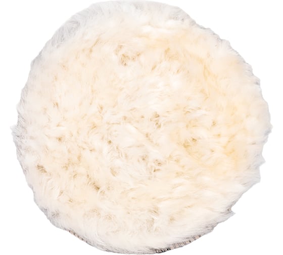 Круг полировальный из искусственной шерсти (180 мм; velcro) Wolf 610.0181