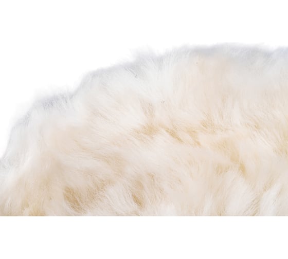 Круг полировальный из искусственной шерсти (180 мм; velcro) Wolf 610.0181