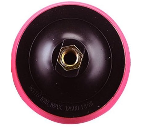 Тарелка шлифовальная 125 мм с микролипучкой для УШМ СПЕЦ СПЕЦ-3334