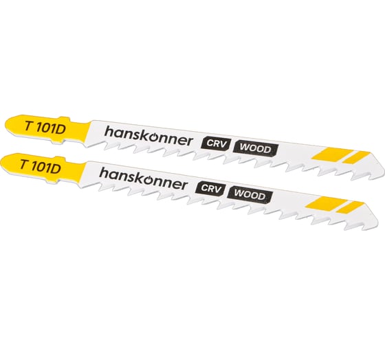 Пилки для лобзика Hanskonner H02-101D 1