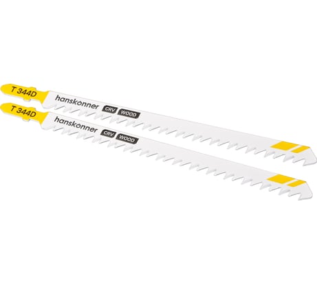 Пилки для лобзика Hanskonner H02-344D