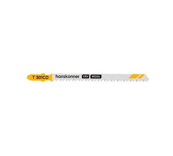 Пилки для лобзика Hanskonner H02-301CD