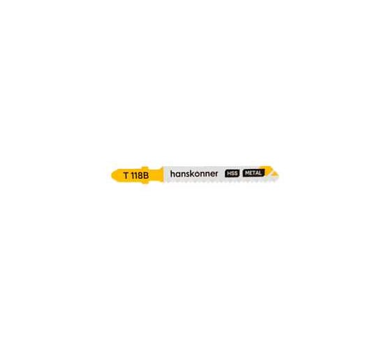 Пилки для лобзика Hanskonner H02-118B