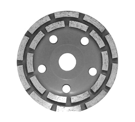 Чашка шлифовальная алмазная сегментированная двухрядная (230х22.23 мм) Almarez 303223