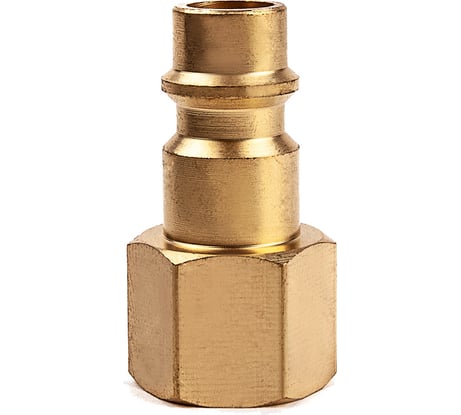 Разъем 1/4 внутренняя резьба - EURO папа, латунь AV Steel AV-700302