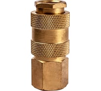 Разъем 1/4 внутренняя резьба - EURO мама, латунь AV Steel AV-700304