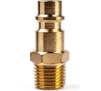 Разъем 1/4 внешняя резьба - EURO папа, латунь AV Steel AV-700301