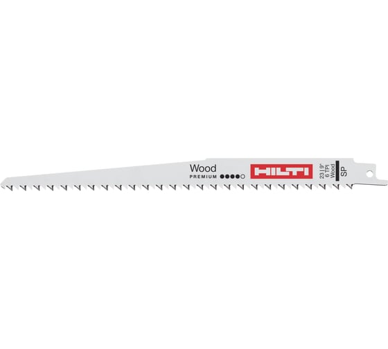 Полотно WB (5 шт; 229 мм; шаг 6TPI) для сабельной пилы Hilti 2222136