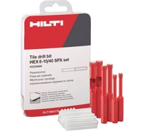 Набор коронок SPX (6 шт; 6-10 мм; HEX) Hilti 2233889