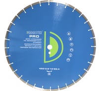 Диск алмазный сегментный по железобетону PRO (450х25.4х3.6х10 мм; 32Z) DIAMASTER 001000138
