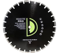 Диск сегментный по асфальту PRO (450х25.4х3.2х10/16 мм; 28Z) DIAMASTER 001000134
