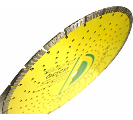 Диск алмазный сегментный по железобетону  turbo GOLDEN TYPE (400х25.4х4.0х12 мм; 28Z) DIAMASTER 121.000.7006