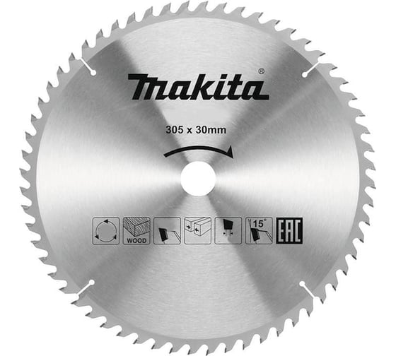 Диск пильный D-72338 (305х30х2 мм; 100Т) Makita 199228 1