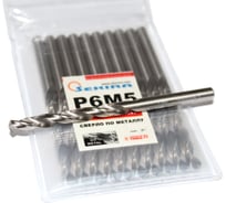 Сверло по металлу (10 шт; 2.9х33х61 мм; ц/х; Р6М5; А) Sekira 00-00008923