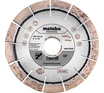 Круг алмазный сегментный по граниту PROFESSIONAL (125x22.23 мм) Metabo 628576000