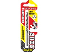 Сверло по металлу Trio Cutter (5х86 мм; Р6М5) Hardcore 143050