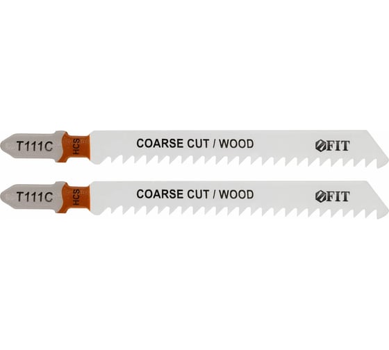 Полотно для электролобзика T111C (2 шт; 100 мм) FIT 40935 1