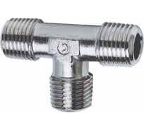 Переходник Т-образный 3/8"MMM Elitech 0704.027300
