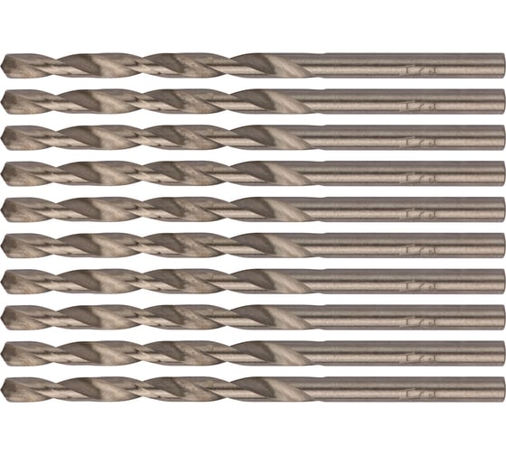 Сверло по металлу (10 шт; 3.2х49 мм; HSS) FIT IT 33732