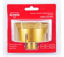 Коронка алмазная (83 мм; М14) ELITECH 1820.123300