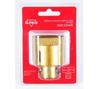 Коронка алмазная (51 мм; М14) ELITECH 1820.122400