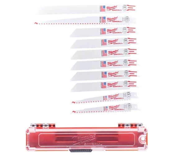 Набор сабельных полотен 13 шт Milwaukee 49222231 1