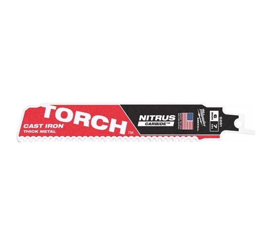 Полотно THE TORCH NITRUS TCT (150 мм; 7 TPI) для сабельной пилы Milwaukee 48005261 1