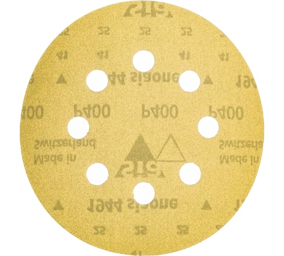 Набор шлифовальных кругов siaone PROFESSIONAL (50 шт; 125 мм; 8 отверстий) Sia Abrasives sop50-125-8
