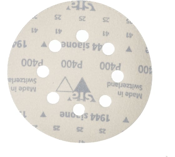 Набор шлифовальных кругов siaone PROFESSIONAL (50 шт; 125 мм; 8 отверстий) Sia Abrasives sop50-125-8