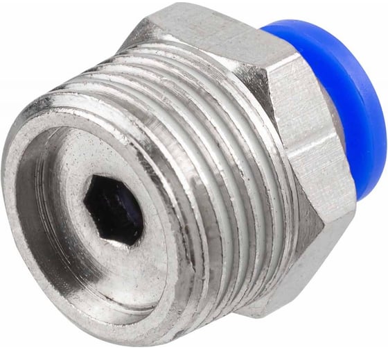 Фитинг для пластиковых трубок 6 мм с наружной резьбой 3/8 Forsage F-SPC06-03(59367) 1