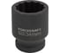 Головка ударная 12-гранная 34 мм, 3/4"DR Forcekraft FK-46834(59758) 1
