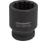 Головка ударная 12-гранная 33 мм, 3/4"DR Forcekraft FK-46833(59757) 1